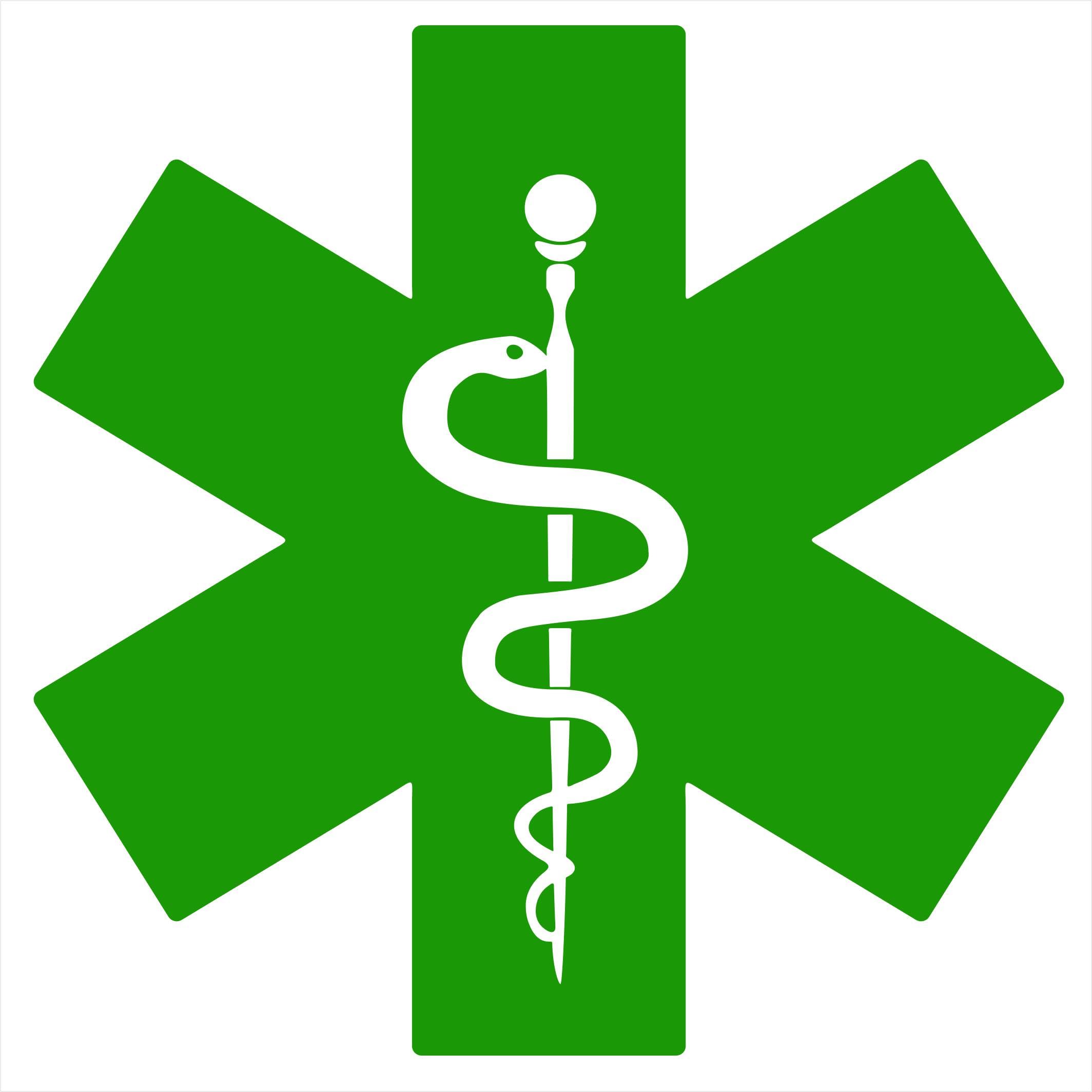 Adesivo (PEZZI 1) Farmacia insegna per vetrina simbolo negozio pharmacy dottore vetrofania da attaccare su porta di vetro Kit A L389 (064 Verde Lime, 35 x 35 cm)