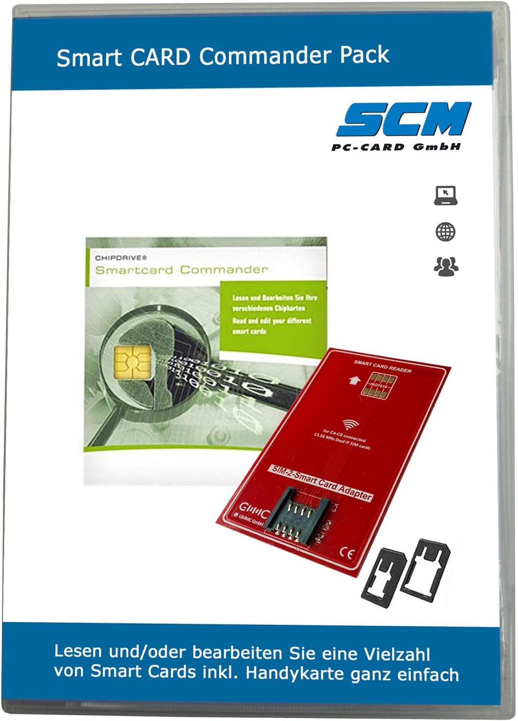 Smart Card Commander Pack - Chipdrive Software Smartcard Commander Professional Plus