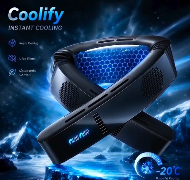Amazon.com: TORRAS COOLiFY 2026 Cyber Fold AI Neck Air Conditioner