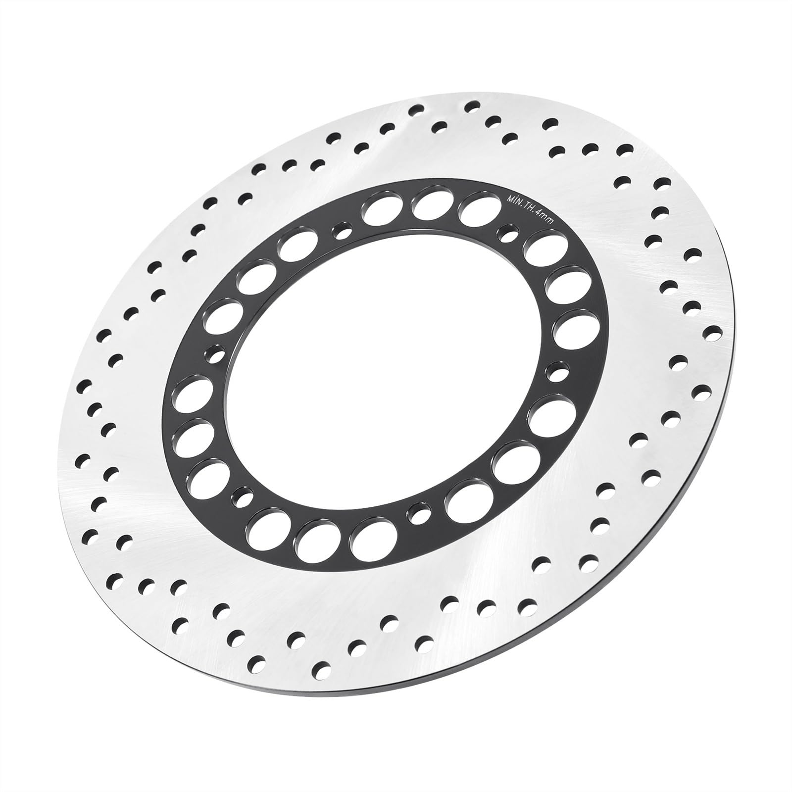 WOLWES Rotor De Disco De Freno Trasero De Freno De Disco De Motocicleta De 282MM Compatible con Yamaha XVS 400 XV 535 para Virago XVS 650 XVS 1100 XVZ 13 1300 Discos de Freno Moto