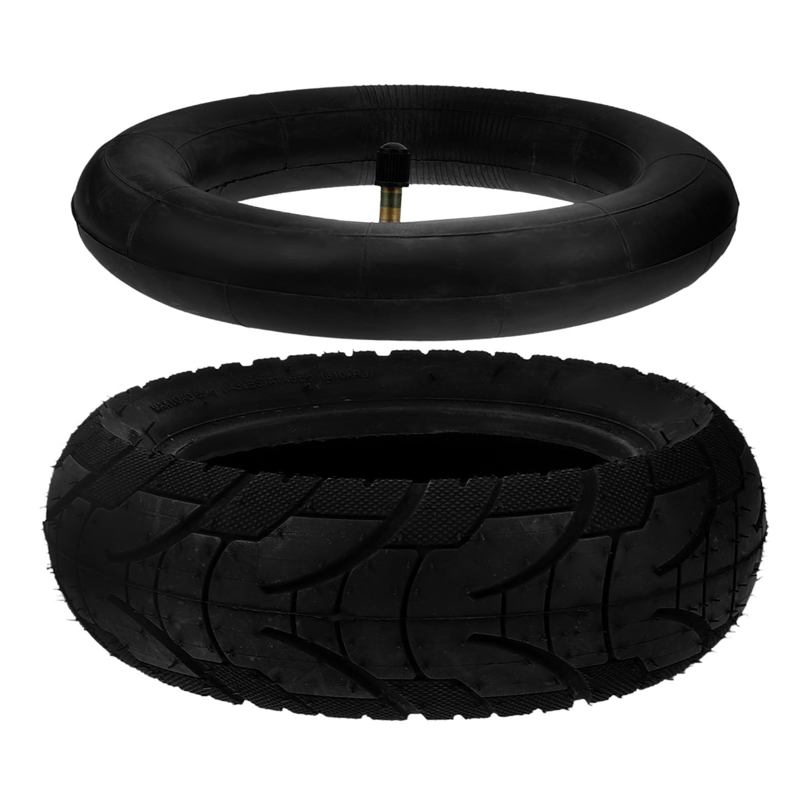 TOYANDONA Pneu de Trottinette Électrique en Caoutchouc Épais Kit de Réparation à Pneus Gonflables pour Scooter Électrique Roulage Silencieux et Amorti