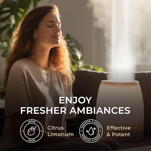 Miniatura 3 de Gya Labs - Aceite esencial de limón para el cuidado de la piel, aceite de limón natural para mejorar el estado de ánimo, aceite esencial puro de