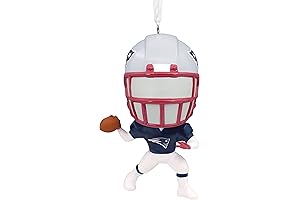 Hallmark NFL New England Patriots Bouncing Buddy Christmas Ornament