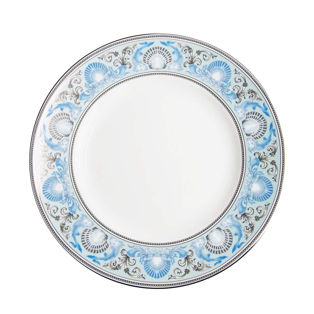 wedgewood ドルフィンブルー　デザートプレート　20.5cm 6枚セット ウェッジウッドドルフィンブルーデザートプレート20.5cm