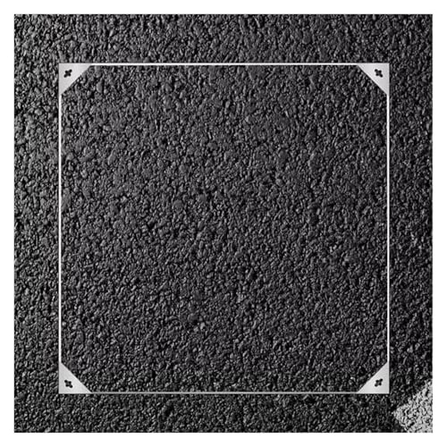 GJZQDKX Tapa de alcantarilla Invisible Reforzada con Marco de 28x28 Pulgadas, Cuadrada Rectangular, para inspección de Tanques sépticos y Estaciones de Bombeo.