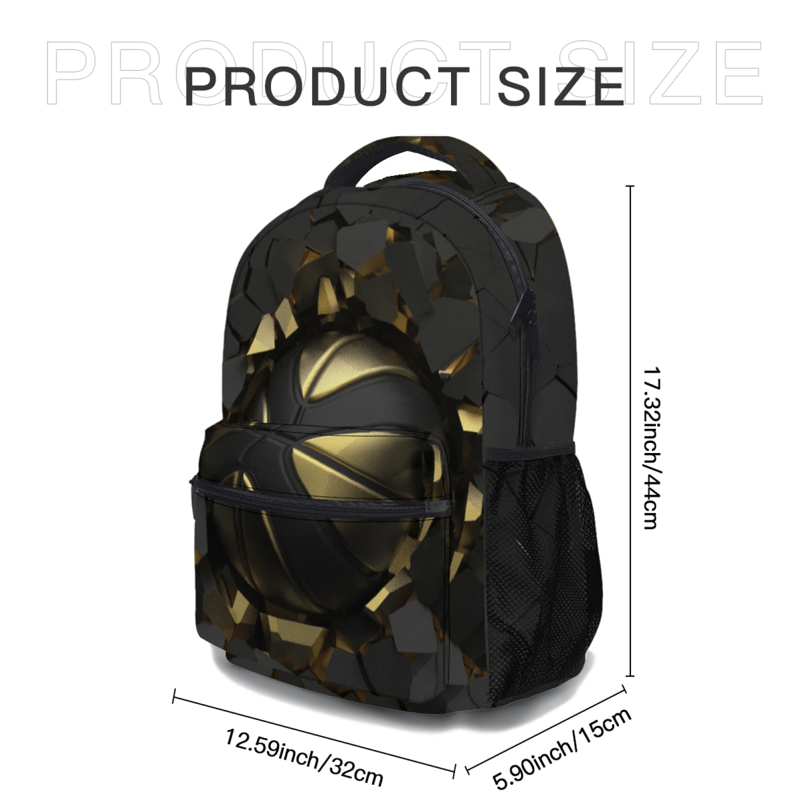 Giwawa Mochila escolar ligera con correa de hombro ajustable para niños, mujeres, hombres, laptop, viajes