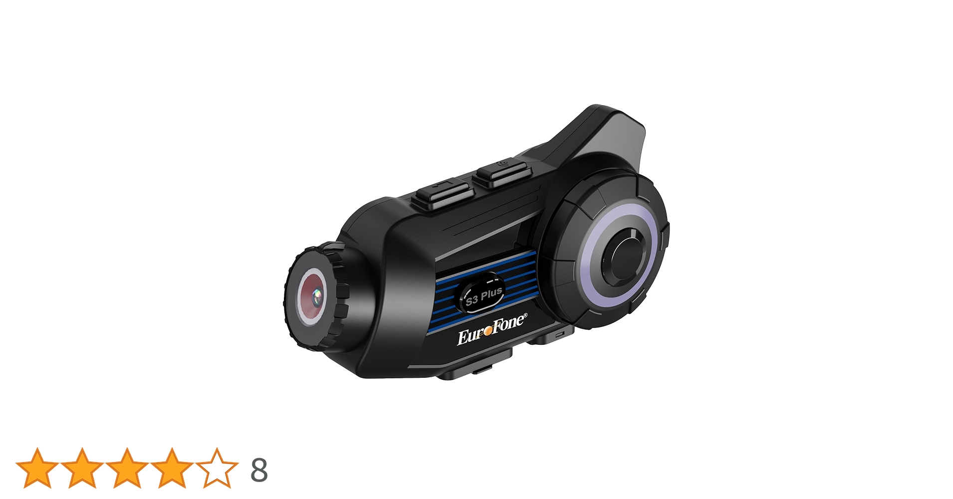 EuroFone バイク インカム カメラ付き S3 Plus 2K HDカメラ EuroFone バイク インカム カメラ付き S3 Plus 2K HDカメラ