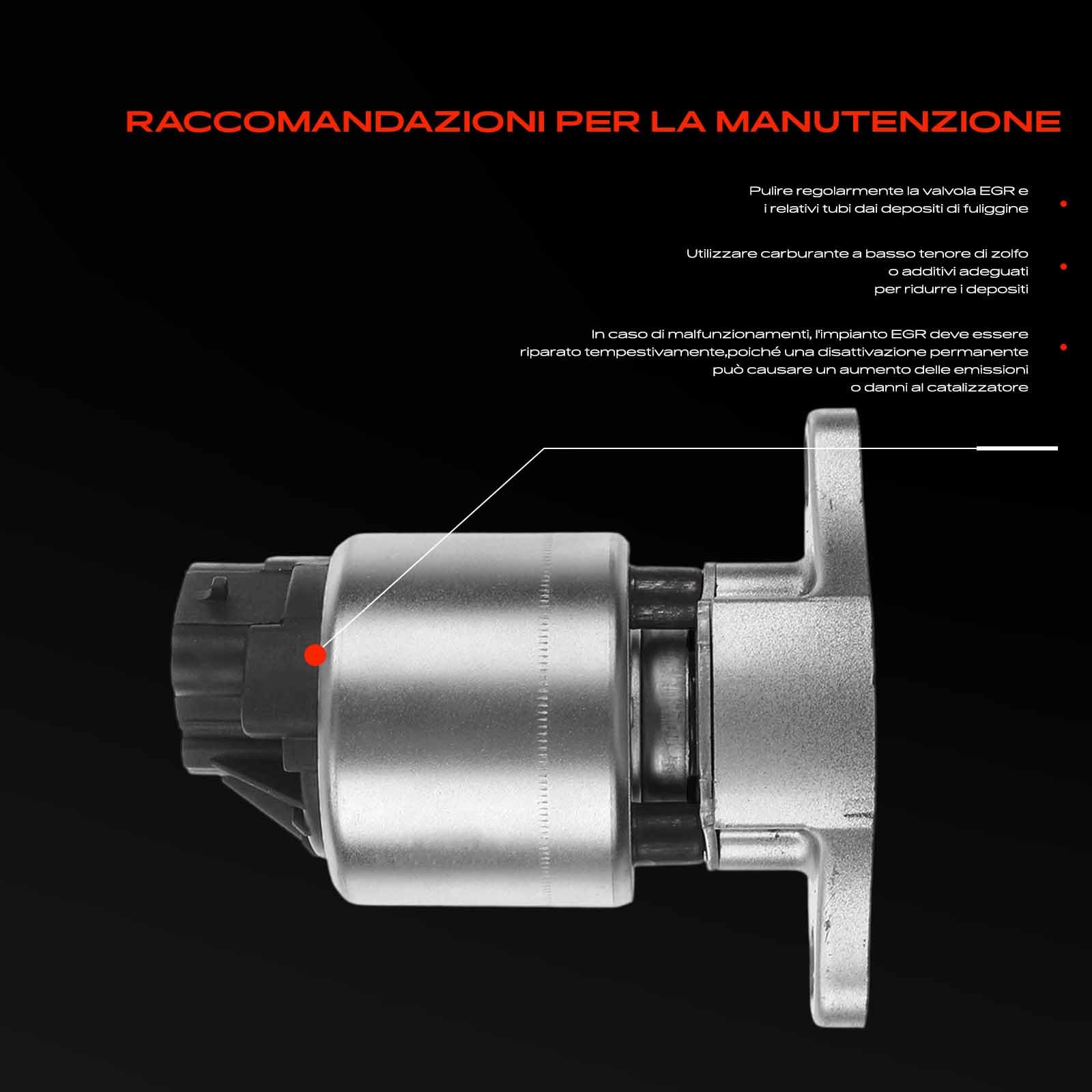 Frankberg Valvola EGR Compatibile con Lacetti J200 1.6 Aveo/Kalos Compatto T200 1.4 16V Nubira Station Wagon 1.6 Epica KL1 2.5 Epica KL1 2.0 Replace# 25182126,25183476