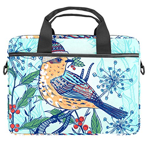 Bolso bandolera de pájaro cardenal, el regalo navideño ideal para portátiles de 13 pulgadas.