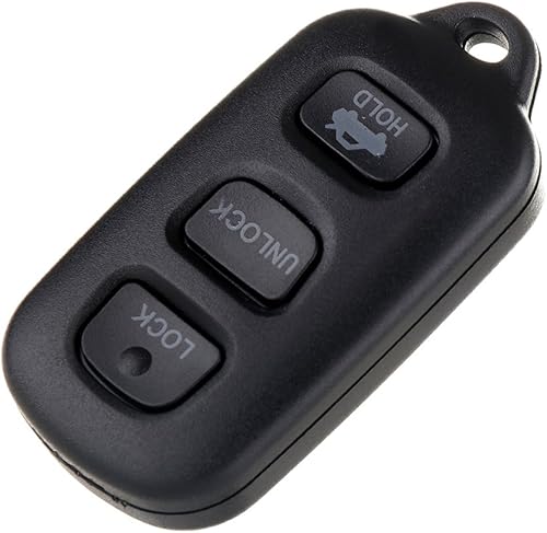 SCITOO 1 llavero de repuesto para automóvil sin llave, 4 botones para Toyota Camry Corolla Matrix Sienna para Pontiac Vibe GQ43VT14T