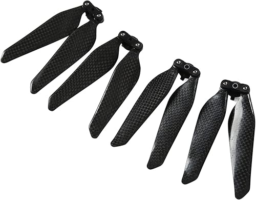 VGEBY Hoja de liberación rápida 2 pares de hélices de fibra de carbono de liberación rápida para FIMI X8 SE con control remoto