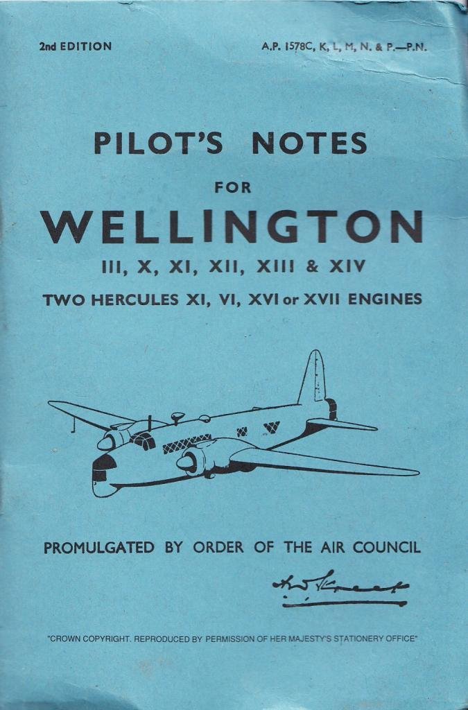 Wellington Pilots Notes