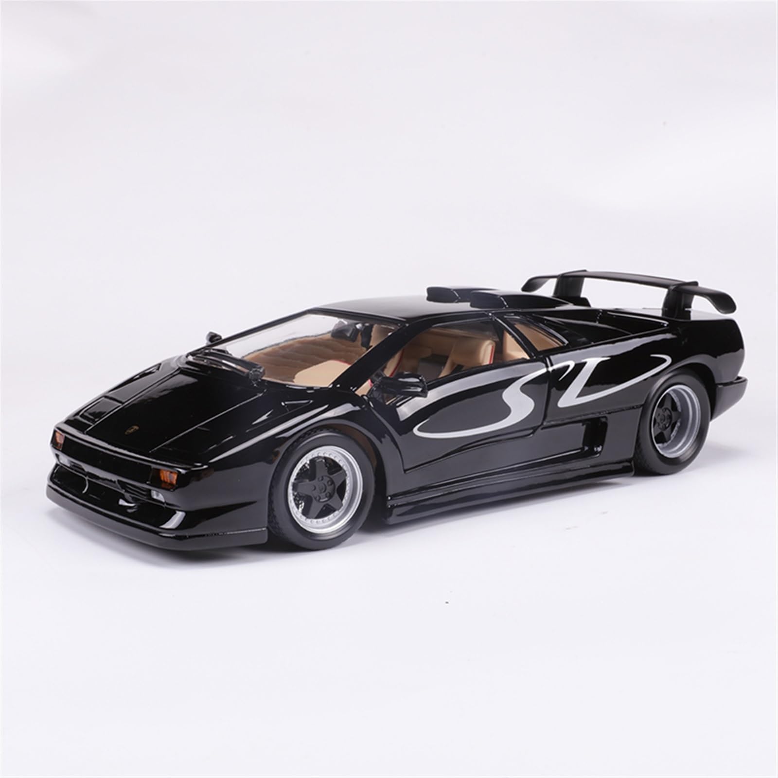 EMRGAZQD Scale Finished Model Car 1:18 For Lamborghini Diablo SV Supercar Vehicle Diecast Alloy Car Model Static Collection For Adult Miniature Replica Car