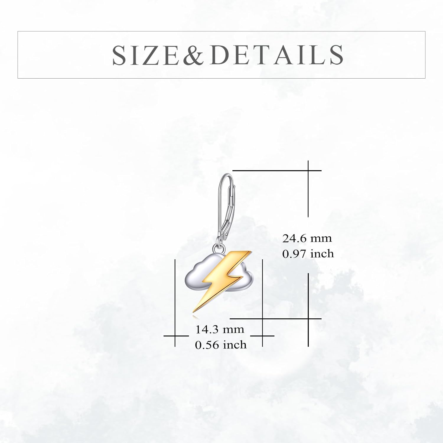 YFN Strawberry Daisy Pineapple Tulip Earrings Sterling Silver Dangle Drop Fruit Earrings Flower Jewelry Gift For Women - Image 5