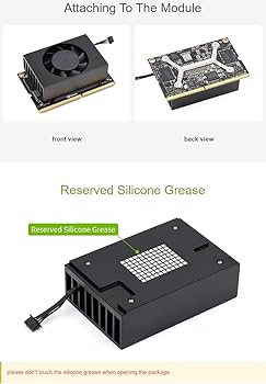 Amazon.com: Waveshare Official Cooling Fan Compatible with Jetson