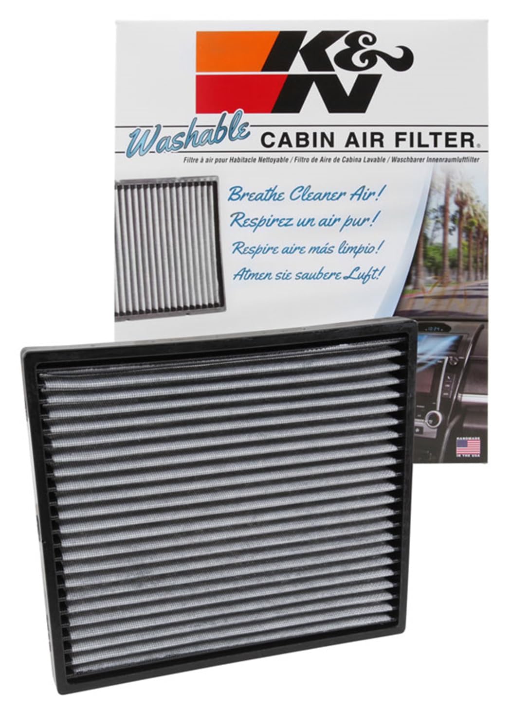 K & N vf2043 Filtro de Aire del Habitáculo Coche