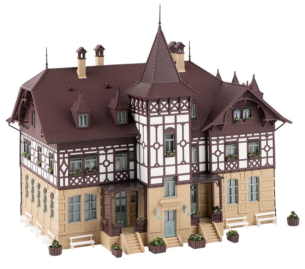 Faller FA130652 zestaw modelarski sanatorium, akcesoria, wielokolorowy, jeden rozmiar