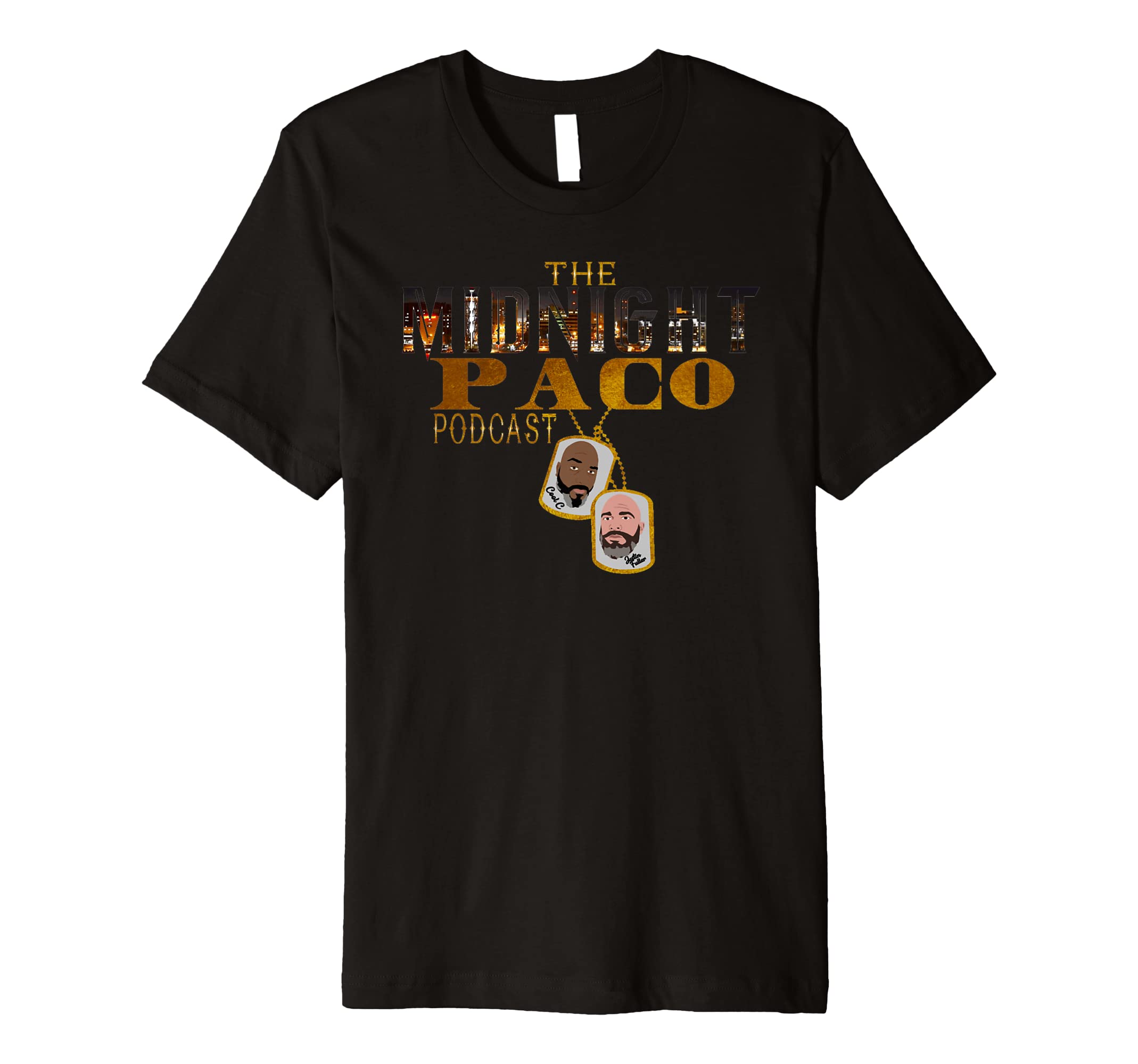 Midnight Paco Podcast Premium T-Shirt