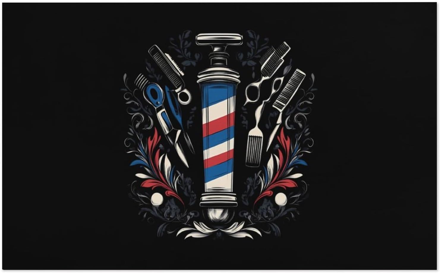 Hairstyle Barber Hairdresser Oversized Beach Towel Soft Absorbent Pool Bath Swim Towels for Adults Travel Vacation Gifts 130x80cm