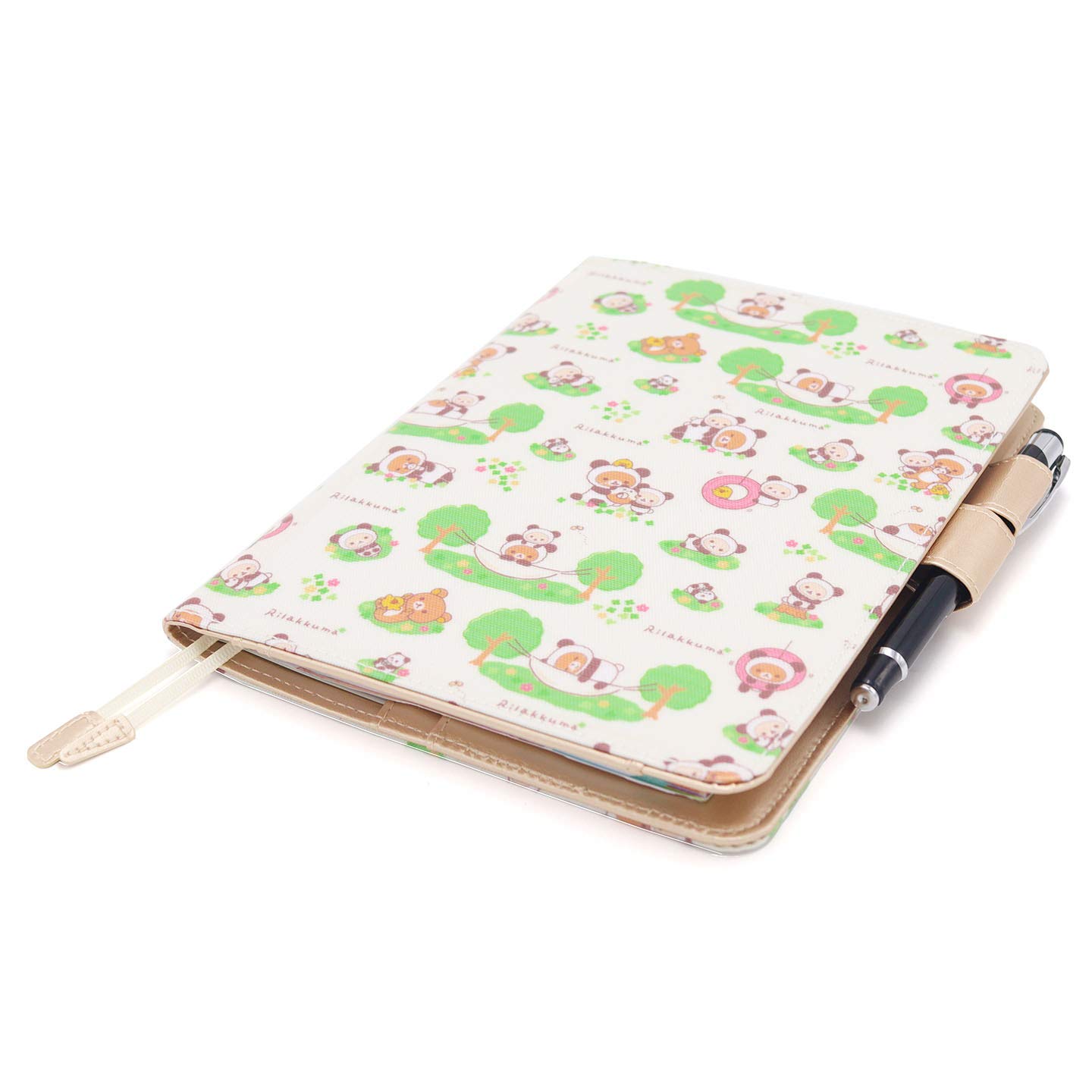 Porta Libretto Sanitario Per Bebè - Modello Panda - Formato A5 15x20 Cm - Alette Per Riporre Prescrizioni y Documenti