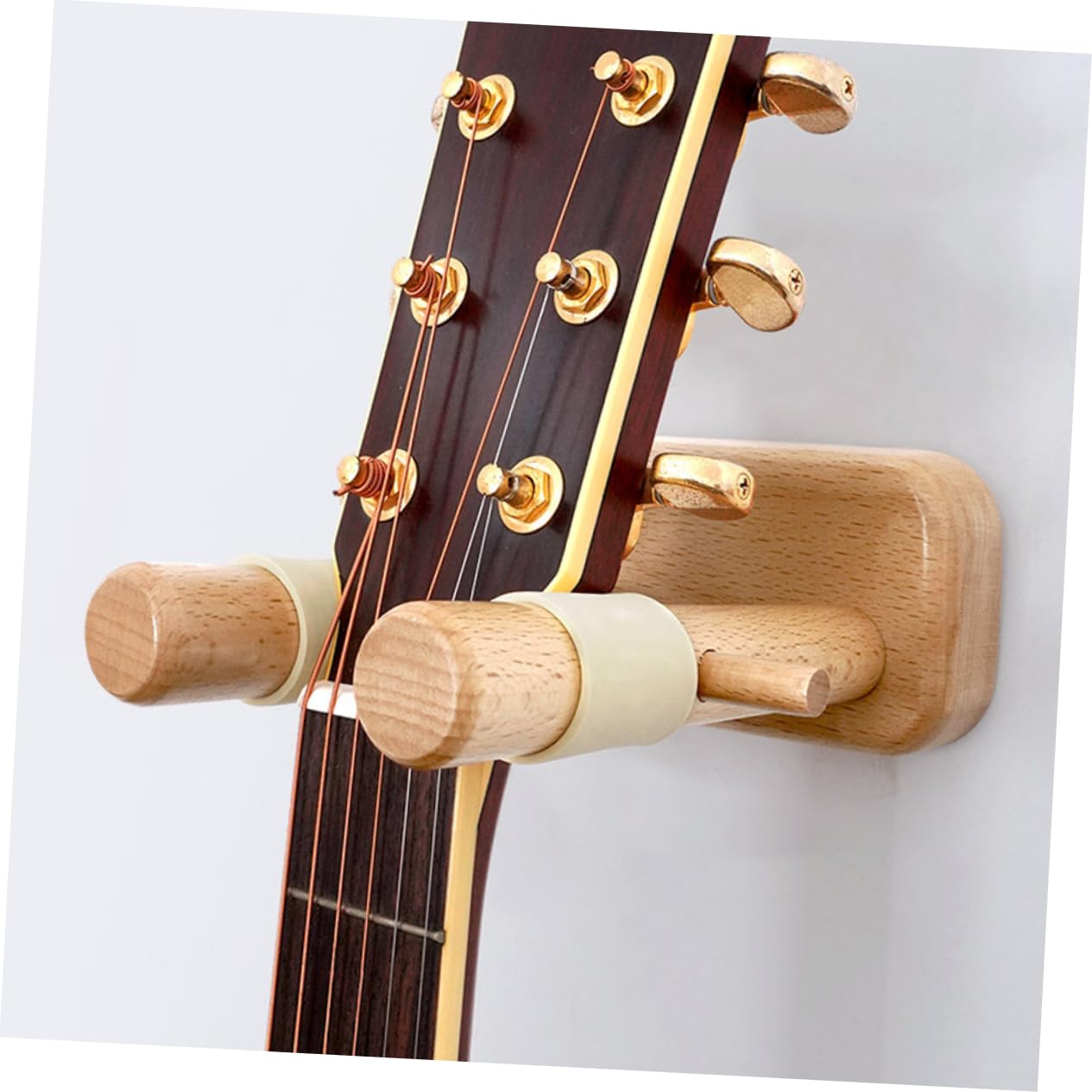 BESTonZON ganci per chitarra da parete porta chitarra da muro supporto da parete per violino supporto chitarra guitar stand appendiabiti per chitarra supporto da parete per chitarra Faggio