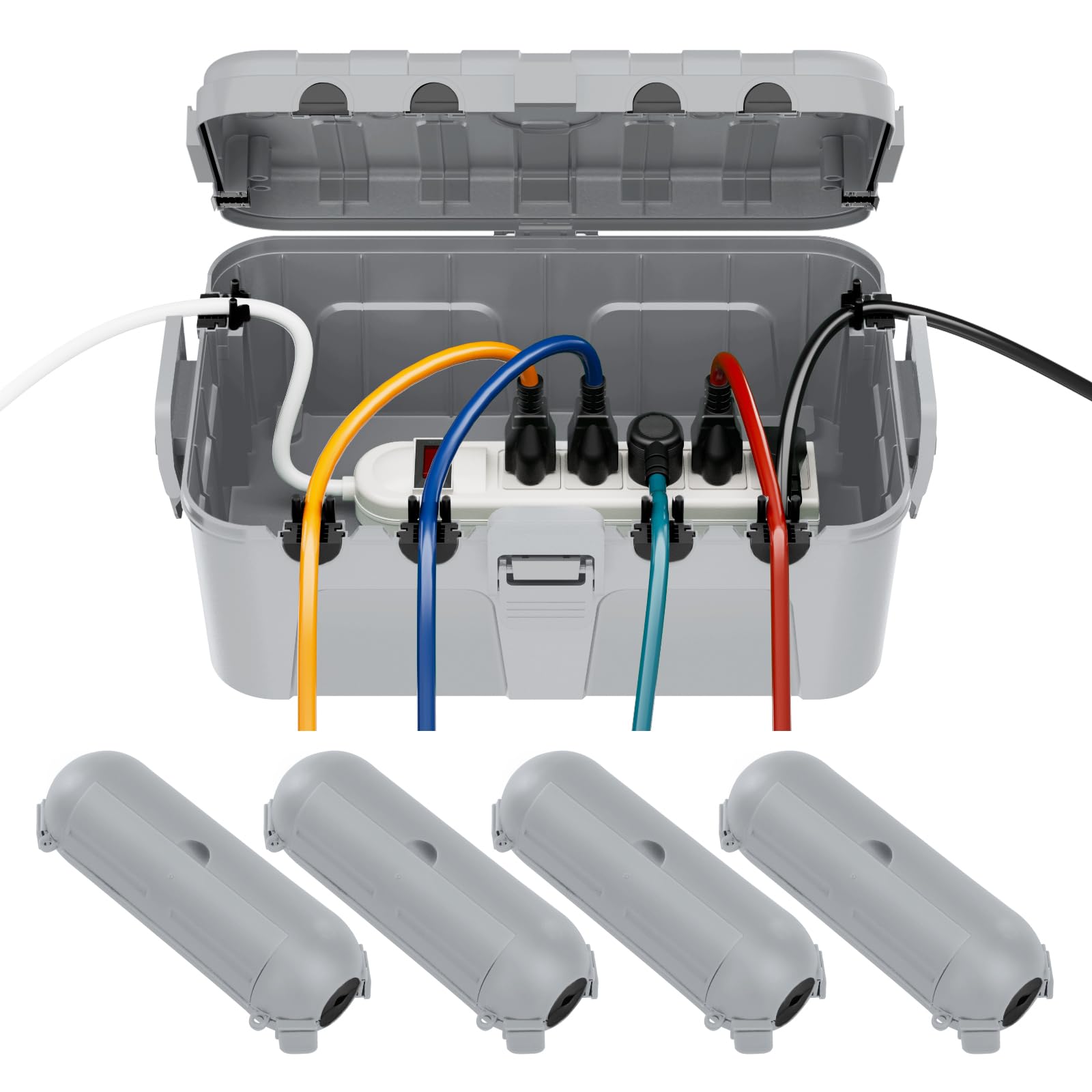 [5 Piece] RESTMO Outdoor Electrical Box Set（1 x Extra Large + 4 x Small） — Amazon image 10