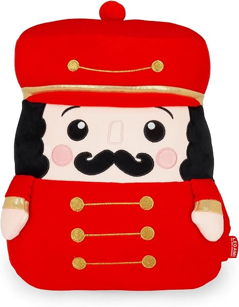 Legami - Cuscino Super Soft! Tema Nutcracker, Super Soffice, Idea Regalo, 27x43 cm - 1