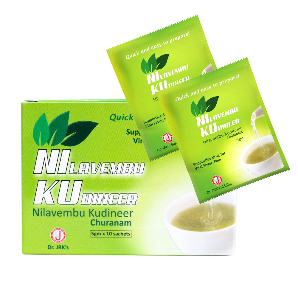 JRK's NILAVEMBU KUDINEER CHOORANAM 50gm (Pack of 4)
