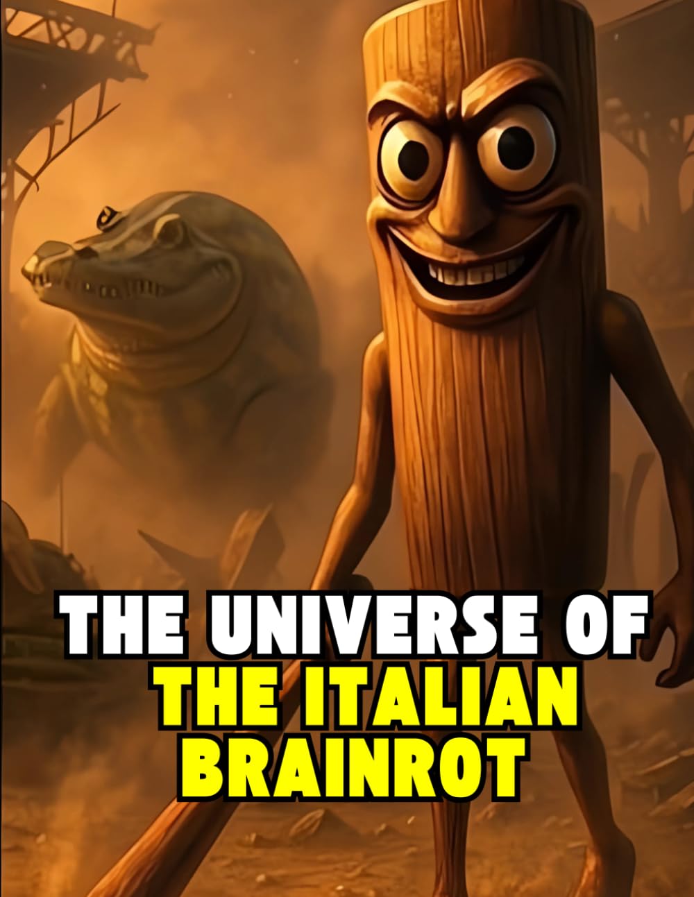 The Italian brainrot Universe: Coloring Book and Meme Guide Featuring Viral Brainrot Characters, Funny Creatures, and Chaotic Internet Lore