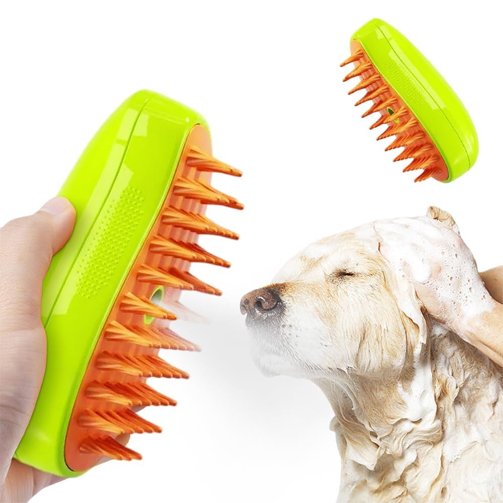 Bobopal Cat Steam Brush, 3 In 1 Cat Grooming Brush For