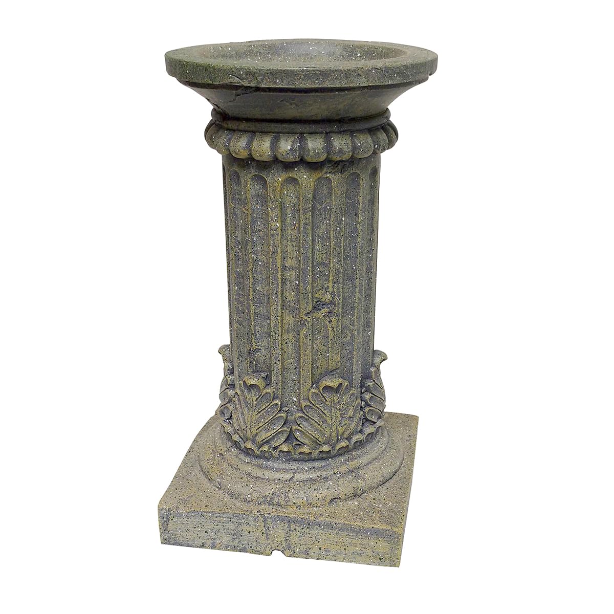 Echo Valley 9176 Tirreno Resin Pedestal Column for Gazing Globe or Sundial