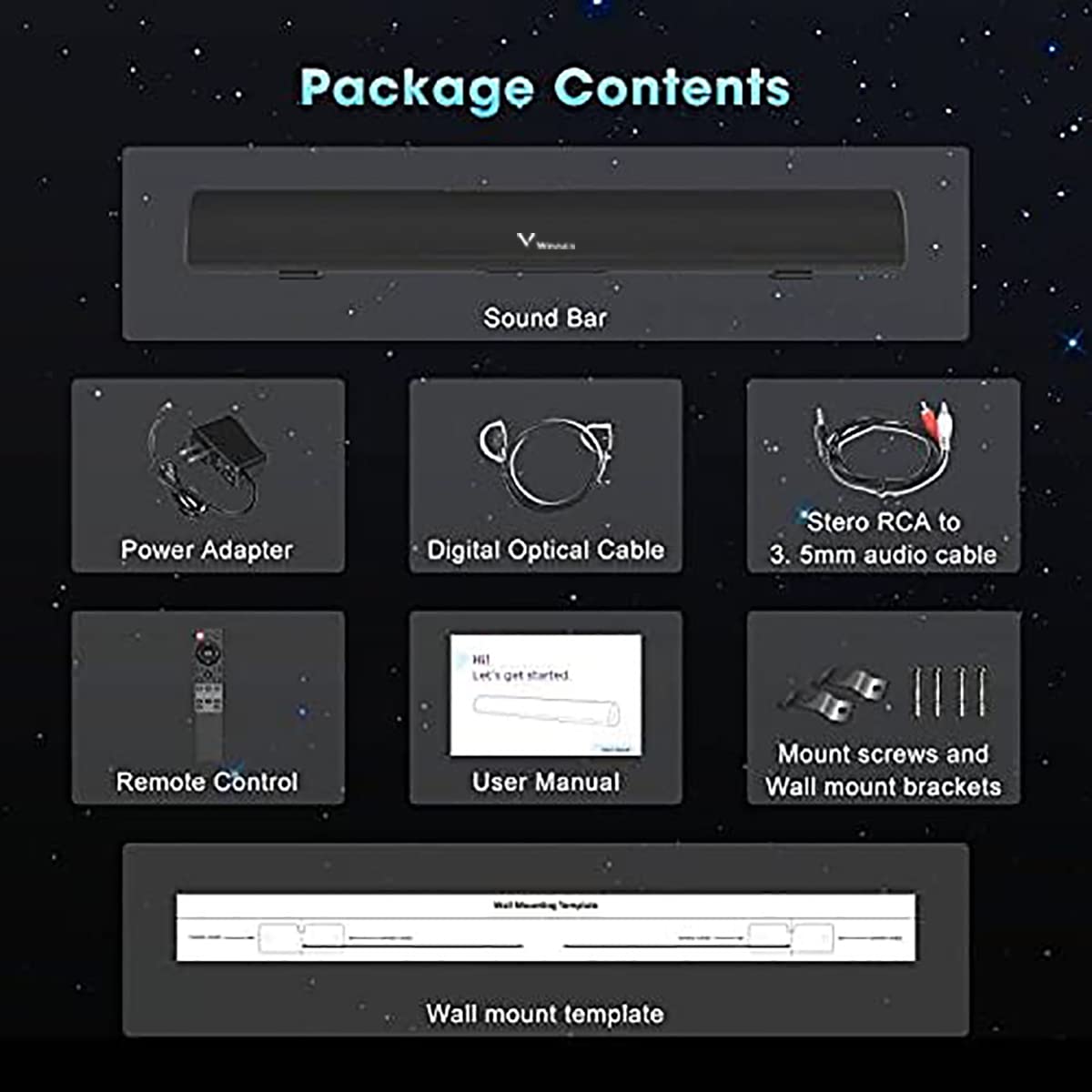 Zeerkeer Barra de Sonido para TV,80W Barra de Sonido con Subwoofer Bluetooth 5.0 Sonido Tecnología DSP Envolvente 3D Soundbar Home Cinema Compatible con Óptica y Audio USB/HDMI ARC/AUX in USB