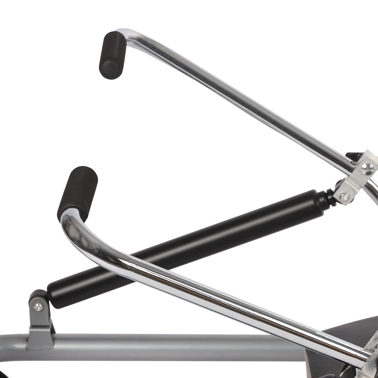 Rudergerät für zuhause, Hydraulisch, Verstellbar, Weicher Sitz | Voll beweglich, LCD-Monitor, Lange Schiene, Cardio-Übungen
