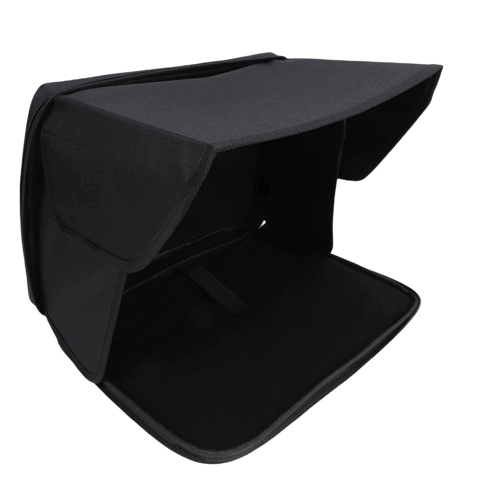 Sxhlseller Parasol para Ordenador Portátil de 15 a 16 Pulgadas, Capota de Privacidad Plegable para Trabajo y Viajes Al Aire, Cubierta Antideslumbrante de Tela de Poliéster con Solapas Ajustables