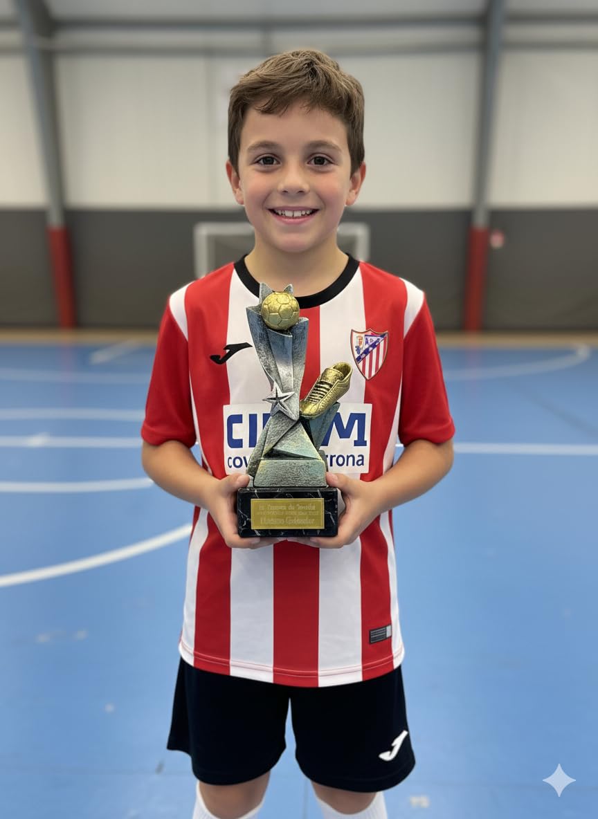Trofeos Fútbol Pichichi Grabados Mejor Jugador Personalizado