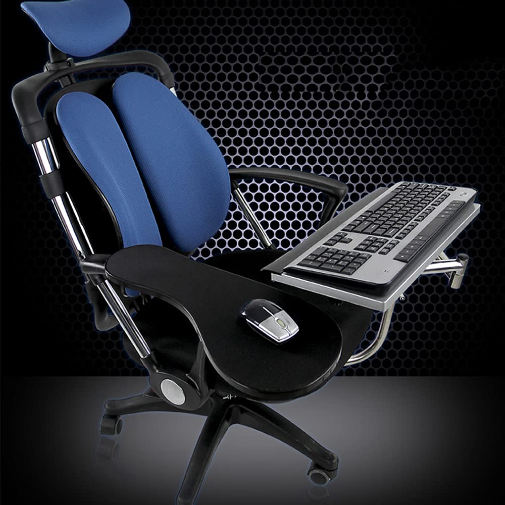 Supporto per tastiera, supporto per computer portatile con ventola USB, tappetino per mouse e sedia