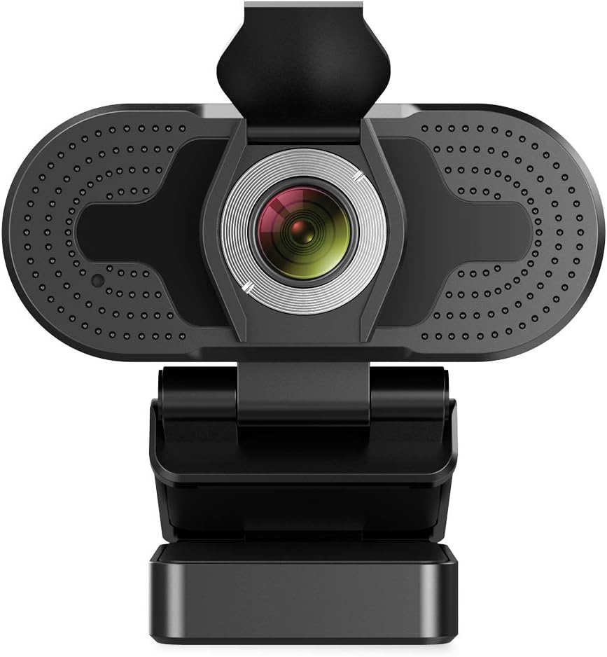 Tropro Usb HD 1080P Beauty Webcam With Mic&Privacy Cover, for Desktop/LaptopPC CamStreaming Webcam for Gaming/VideoCalling/Recording/Conferencing SupportsWin10/Win8/MacOS/Linux system
