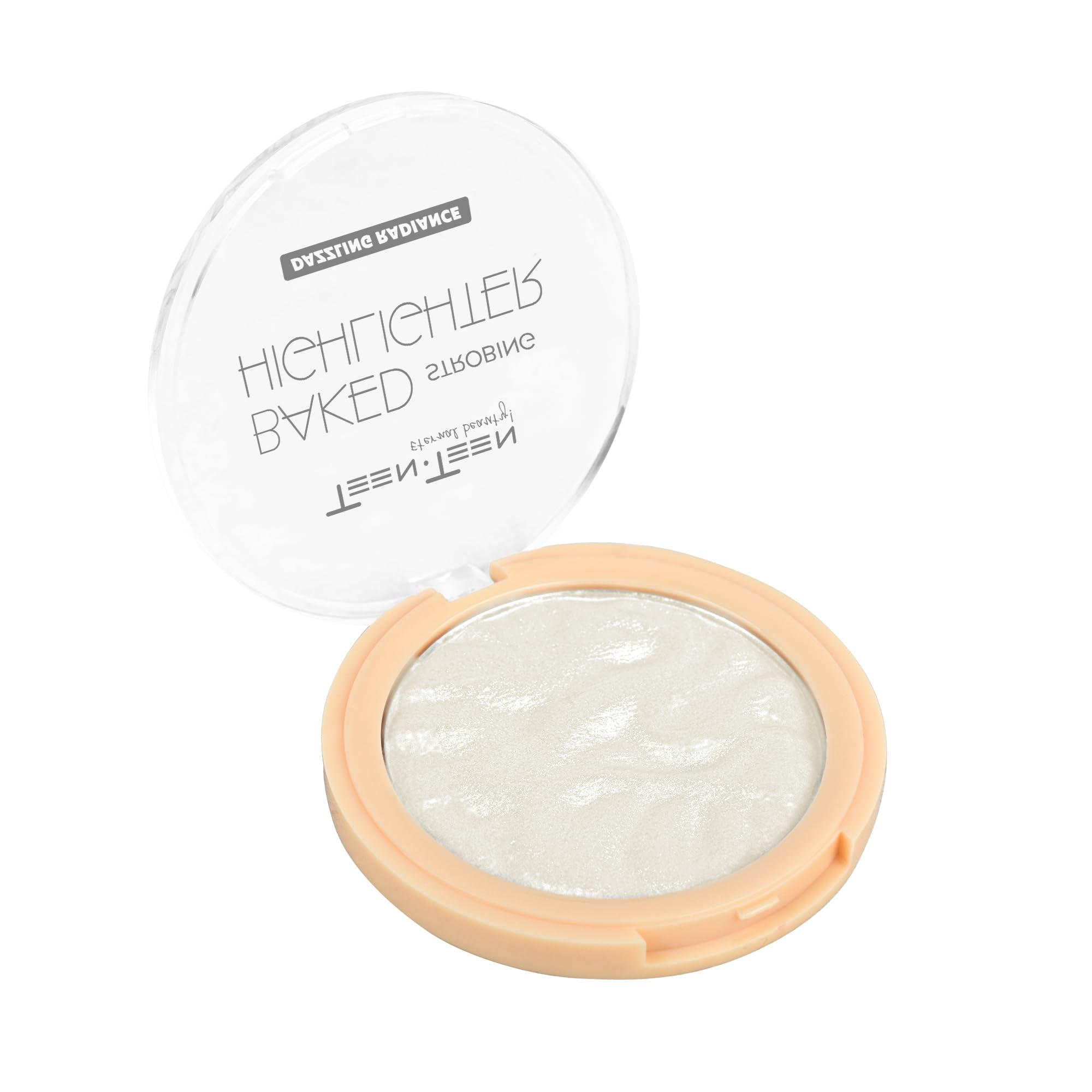 TEEN TEEN Baked Strobing Highlighter | Dazzling Radiance with Shimmer Finish | Lightweight Glow, Suitable for All Skin Tones, Shade 04, 7gm-image-37