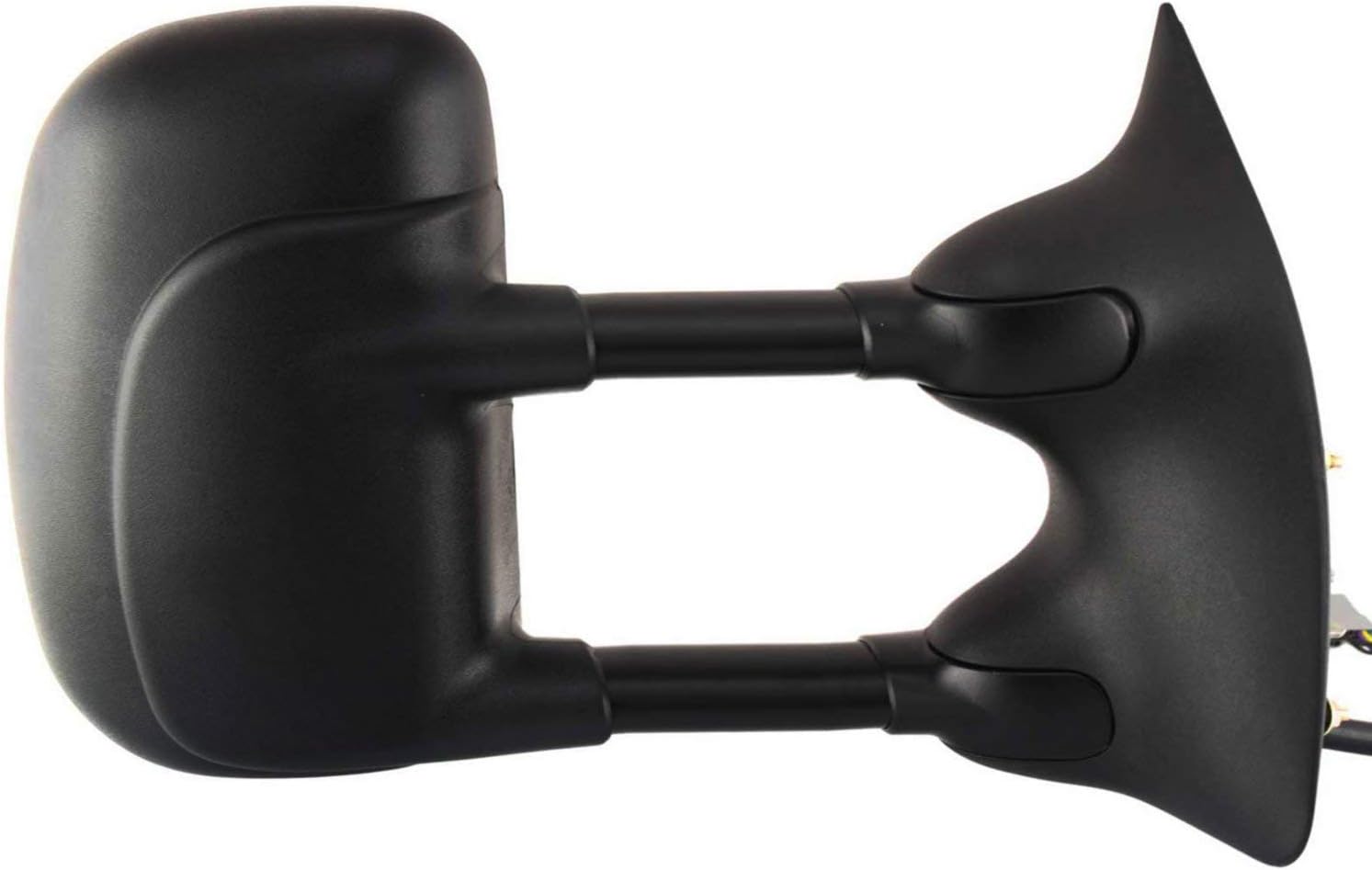 Kool Vue Passenger Side Power Non-Heated Side Mirror for Ford F-250 F-350 F-450 F-550 Super Duty 1999-2007 Without Signal Light, Textured