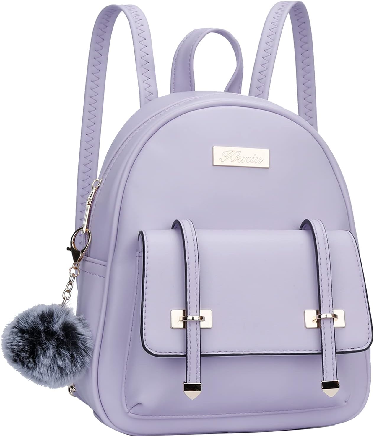 KKXIUWomen Small Backpack Purse Convertible Leather Mini Daypacks Crossbody Shoulder Bag For Girls