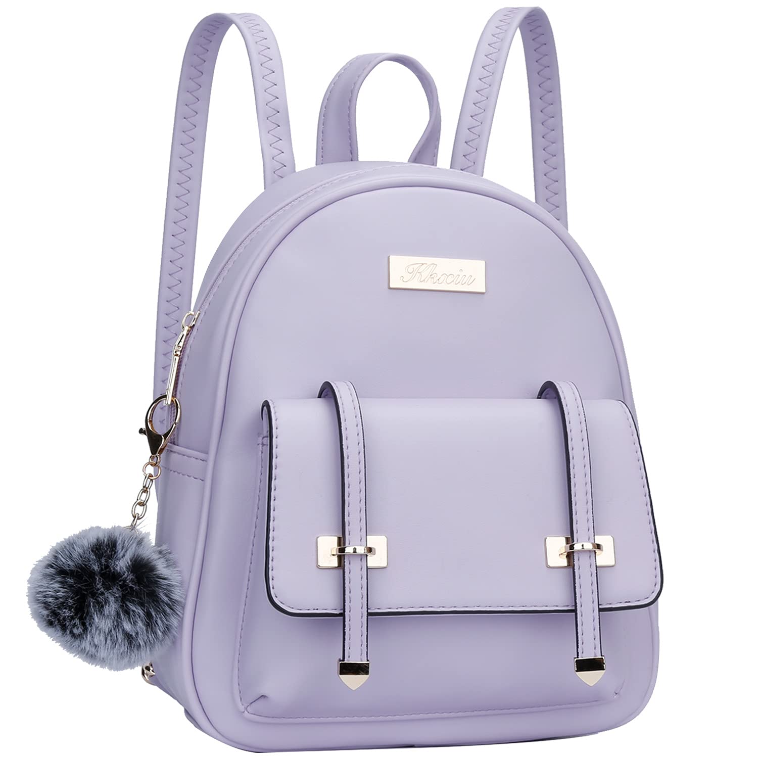 KKXIUWomen Small Backpack Purse Convertible Leather Mini Daypacks Crossbody Shoulder Bag For Girls