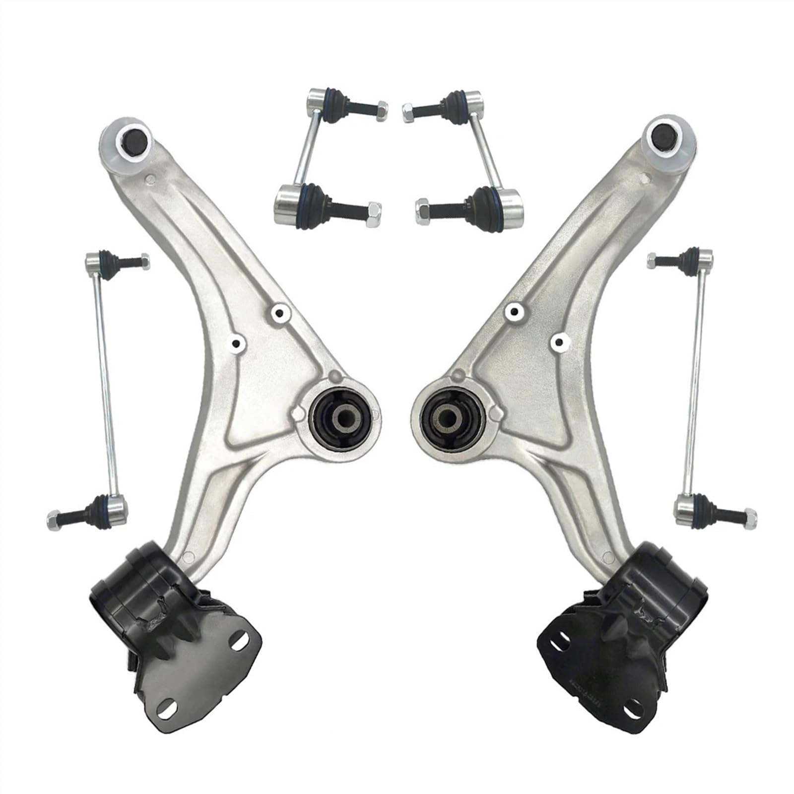 ZHOUQING6Pcs Front Lower Control Arm Stabilizer Bar End Link Compatible With F-ord F-usion Compatible With L-incoln MKZ 2013 2014 2015 2016 2017 2018-2020