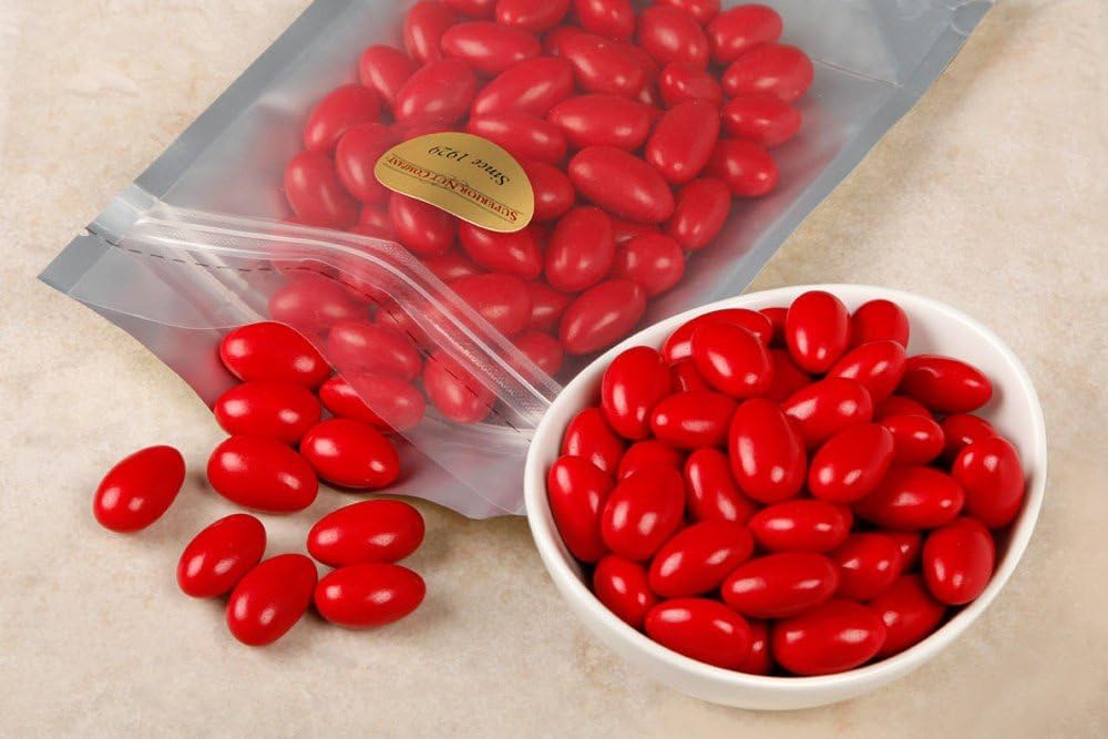 Red Jordan Almonds (1 Pound Bag)