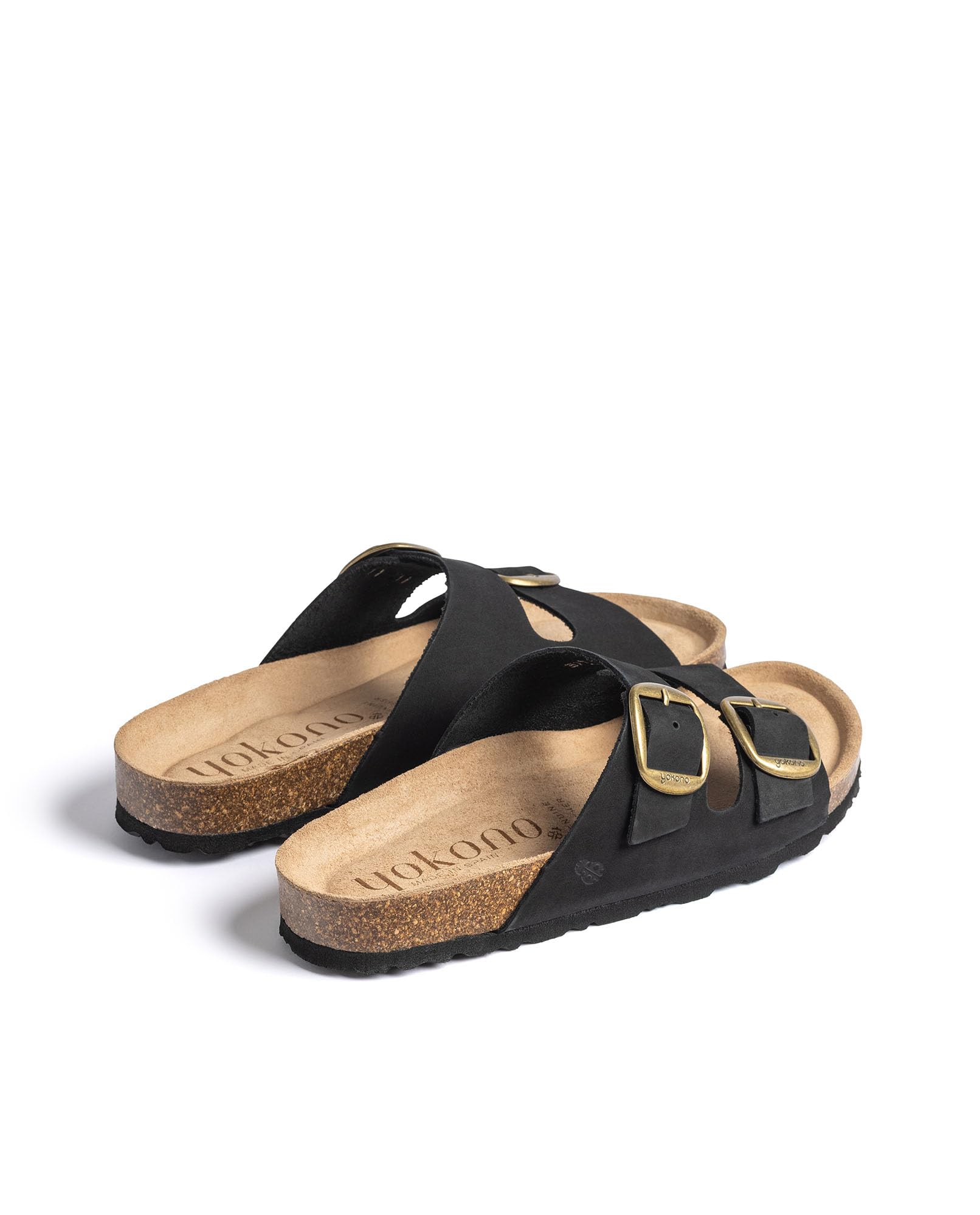 Yokono Sandalia Plana Granada-701 Color Negro