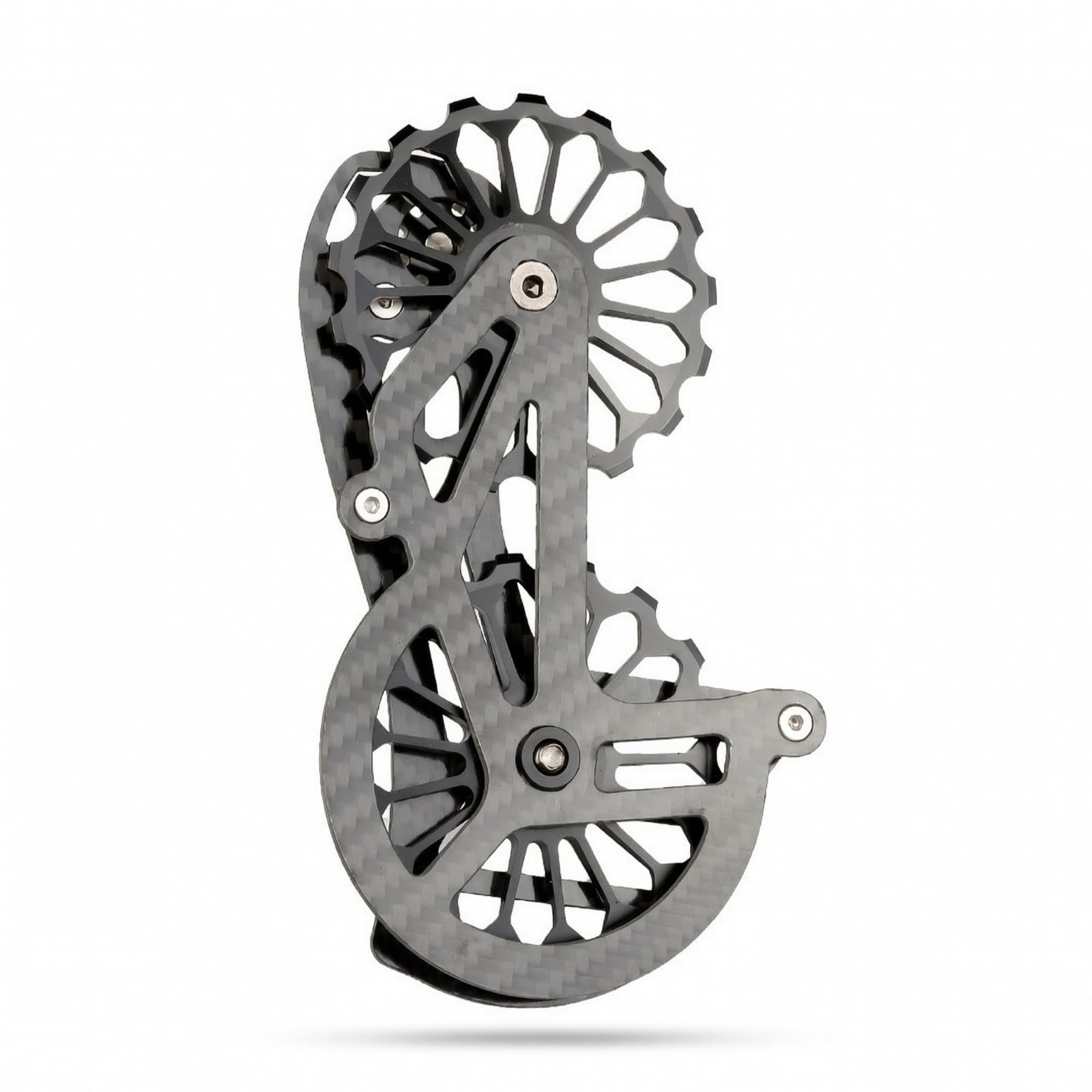 Jaula Desviador Trasero Resistente Pata Cambio Compatible Ciclismo para Entrenamiento