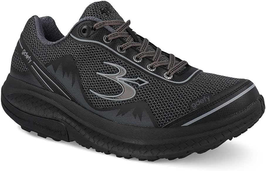 Gravity Defyer g-defy Mighty Walk Walking Shoes for Men | Comfortable Orthopedic Shoes for Standing All Day | Patented VersoShock Technology | Wide Toe Box