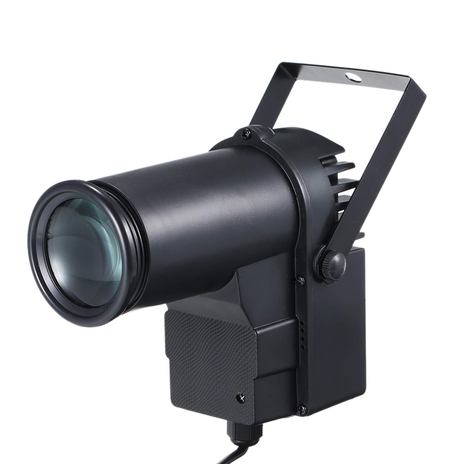 PepiskyAC95-240V 15W RGB LED Mini Spot Lamp Stage Light Lighting Fixture with Remote Control Controller Supported 16 Colors C/Brightness Adjustable Dimmable/Flash Strobe Fade Smooth 4 Different