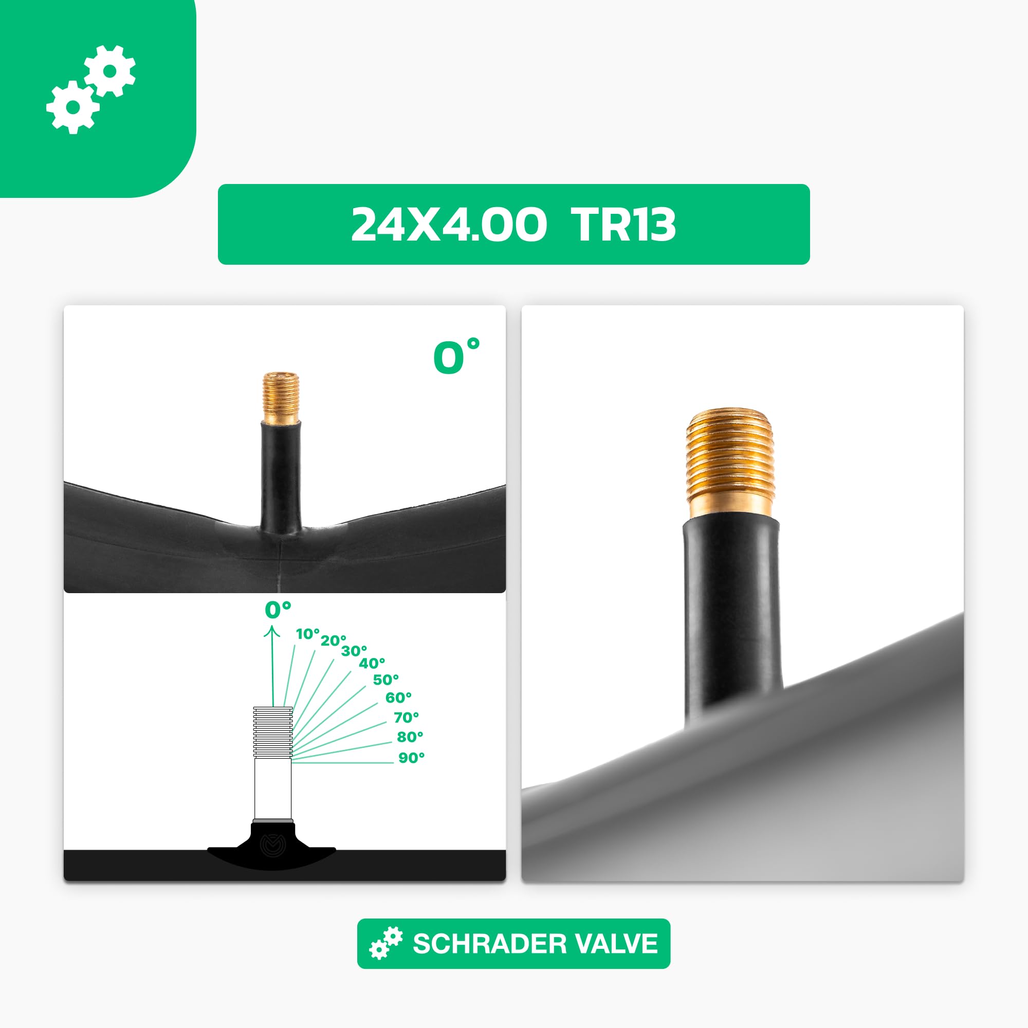 Camara Bicicleta 24 Cámaras De Aire MOOVMOOV (x2