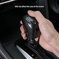 Vista 7 de Thenice para Honda Civic de 10ª generación, cubierta de palanca de cambio CVT de transmisión automática, accesorios interiores compatibles con Honda