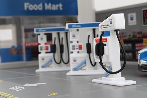 Miniatura 8 de Estuche de juego de estación de servicio Chevron de Daron